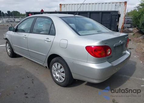 2004 Toyota Corolla Le z USA, uszkodzony, nr VIN 1NXBR38E94Z252906